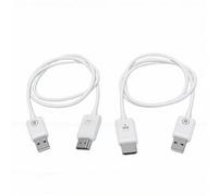 Diyeeni Kit Trasmettitore e Ricevitore Wireless 1080P HD USB Plug and Play 50 M di Portata con Trasmissione Stabile e Senza Ritardi per Laptop, TV Box e presentazioni.
