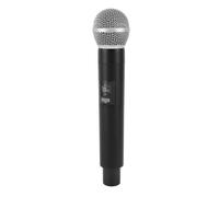 Diyeeni Microfono Dinamico - Microfono Portatile per Voce con Pattern di Ripresa, Interruttore On/off Discreto, Connettore XLR, Microfono Dinamico Cordless VHF per Palco