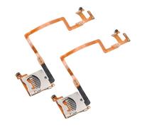 Diyeeni Modulo Pulsanti Spalla SX da 2 Pezzi, Cavo Flessibile Modulo Tasto Spalla SX, Cavo Flessibile Sostitutivo per DSi e NDSi con Slot per Lettore di Schede di Memoria