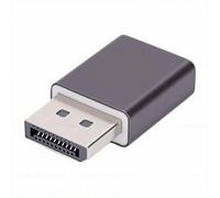 Diyeeni Plug Fittizio DisplayPort, Plug EDID Emulatore Display con Supporto 4K 60Hz 1920 * 1080P 2560 * 1600, per Installazione Headless Mining di Criptovaluta Rendering Video Desktop Remoto