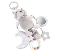 Diyeeni Punteggio Slims Sospeso per Bambini, Taglio Sicuro su Peluche Giocattolo Grigio Dolce Educazione Animale da Cartone Animato per Neonati