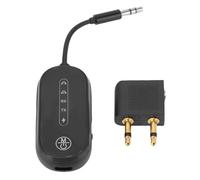 Diyeeni Ricevitore Trasmettitore Bluetooth 5.4, Adattatore Bluetooth Wireless, Convertitore con Spina Adattatore Aereo a 2 Pin per TV PC di Intrattenimento di Volo Stereo per
