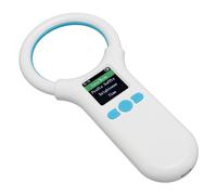 Diyeeni Scanner per Microchip per Animali Domestici, Supporto per Lettore di Microchip per Cani Ricaricabile EMID FDX-B (ISO 11784/11785) 134,2kHz/125kHz 15/10 Cifre, 500