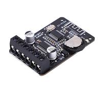 Diyeeni Scheda Amplificatore Stereo Bluetooth 2x150W Modulo Amplificatore di Potenza Digitale a Doppio Canale DC 8-24V con Supporto Shell Protezione da Cortocircuito BT 5.0 (Senza custodia)