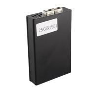 Diyeeni Scheda di Rete 25G Adattatore da USB4 a SFP Scheda di Rete Plug and Play Ad Alta velocità da 25 Gbps Lega di Alluminio con Guscio in Alluminio per Sistemi OS X Wins (Doppia porta)