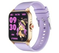 Diyeeni Smart Watch Rispondi Ed Effettua Chiamate, Orologio Fitness per Uomini e Donne con Monitoraggio e Previsione della Salute, Touch Screen da 1,85 Pollici, Oltre 100 modalità (Viola)