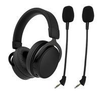 Diyeeni Sostituzione del Microfono 2pcs per Cuffie HyperxCloud Mix, Spina da 3,5 Mm in Oro - Annullamento del Microfono di Cancellazione del Rumore