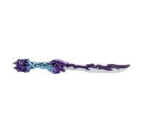 Diyeeni Spada Luminosa Pieghevole con Effetti Sonori, Ricaricabile, per | Giocattolo con spada LED che cambia colore, materiale ABS, batteria da 500 mAh, per cosplay e feste