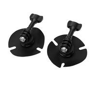 Diyeeni Supporto per Casco per Action Camera, Base Regolabile con Testa a Sfera a 360° con Supporto Adesivo Flessibile per Action 6 5Pro 4 3/360/Nano/XtraMuse