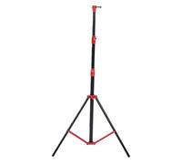 Diyeeni Supporto per Luce Fotografica, Supporto per Treppiede con Ammortizzazione Pneumatica a 3 Sezioni con Vite da 1/4 Pollici, 3/8 Pollici, Lunghezza Estesa 42,52-110,24, (rosso)