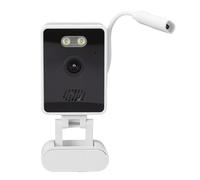 Diyeeni Telecamera da Finestra 3MP 2K, Telecamera di Sicurezza Interna WiFi con Design Peel and Stick Rilevamento Movimento AI Registrazione 24 Ore su 24, 7 Giorni su 7, per Casa,