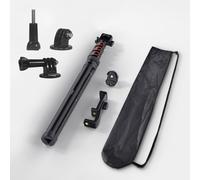 Diyeeni Treppiede per Telefono da 1,6 M, Braccio Estensibile in Lega di Alluminio con Slot per Fredda per Smartphone Fotocamere D'azione Pannelli LED, Compatibile con la Maggior Parte