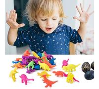 Diyeeni Uova di Dinosauro Giocattolo da 60 Pezzi Nell'acqua, Uova Educative per Ragazzi e Ragazze, Amore Ispiratore per la Scienza e la Paleontologia, Ideali per Premi Scolastici e Forniture per