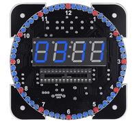 DIYer - Orologio digitale per saldatura, con display della temperatura e funzione sveglia, per progetti scientifici e uso domestico, set di saldatura digitale