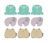 Diyfixlcd 9 pezzi porta dito pizzico guardie porta slam tappo schiuma bambino dito protezione per la sicurezza del bambino