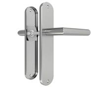 DIYG uarnitura per maniglia della porta, placca lunga, maniglia con accessori di montaggio