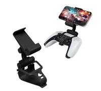 DiyGody Supporto per controller PS5 per cellulare, supporto regolabile, supporto da gioco mobile con morsetto per Playstation 5, clip da gioco mobile, nero