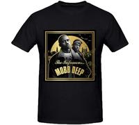 Diyilu Mobb Deep The Infamous Mobb Deep Shirts 100 Cotton Men Round Neck Black M