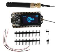 DIYmalls 868MHz LoRa 32 V4 ESP32 Scheda di sviluppo + antenna LoRa da 868 MHz per Gateway Meshtastic IOT LoraWan, compatibile con Heltec LoRa32 V3
