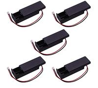 DIYmalls Custodia per batterie AAA da 3V con interruttore on/off PH2.0 maschio, cavo connettore maschio 14 cm per Arduino Microbit (confezione da 5)