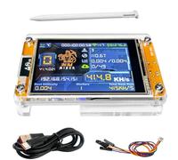 DIYmalls NerdMiner V2 NMMiner ESP32-2432S028R ESP32 Scheda di Sviluppo 2.8" Display Modulo Touchscreen Resistivo + Custodia in Acrilico