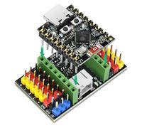 diymore 1 set ESP32-C3 Super Mini scheda di sviluppo + scheda di espansione ESP32-C3, scheda di sviluppo Wi-Fi e Bluetooth pin header non saldato