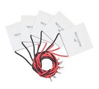 Diymore Cella di Peltier TEC1-12706,5PCS Cella Peltier Dissipatore Termoelettrico di Raffreddamento a Piastra Peltier Modulo 12V 6A 60W (5pezzi)
