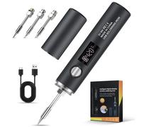 diymore Set saldatore a batteria saldatore senza fili USB temperatura regolabile