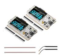 Diymore SX1262 LoRa V3 per ESP32 LX7 Dual-Core, Display OLED Blu 2,4 cm, Bluetooth, Tipo C, Kit WiFi 32 Moduli CP2012, Scheda di sviluppo IOT 868 MHz - 915 MHz, 2 Pezzi
