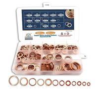 DIYoung 320 PZ Set Anelli di Tenuta in Rame per Motori di Barche - Assortimento M5-M20