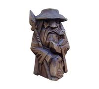 Diysupmkt Statua degli dei norreni, statua di Odino Thor Tyr Ulfhednar, statuetta di mitologia vichinga norrena, statua in resina artigianale, statua di divinità norrena, per decorazione casa e