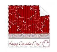 DIYthinker 4 ° Maple Leaf Texture di Luglio Felice Canada Day Occhiali Panno di Pulizia del Panno dello Schermo del Telefono 5pcs Cleaner