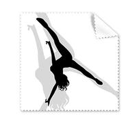 DIYthinker 5Pcs Regalo Caldo Donna Verticale sulle Mani Danza Occhiali Panno Panno di Pulizia dello Schermo del Telefono Cleaner