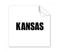 DIYthinker 5Pcs Regalo Kansas America del Nome e Cognome Città Occhiali Panno Panno di Pulizia dello Schermo del Telefono Cleaner