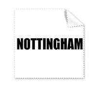 DIYthinker 5Pcs Regalo Nottingham Gran Bretagna Città Nome Occhiali Panno Panno di Pulizia dello Schermo del Telefono Cleaner