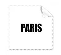 DIYthinker 5Pcs regalo Parigi Francia Città Nome Occhiali Panno panno di pulizia dello schermo del telefono Cleaner
