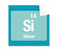 DIYthinker 5Pcs Regalo Si Silicon Chimica Elemento Scienza Occhiali Panno Panno di Pulizia dello Schermo del Telefono Cleaner