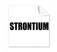 DIYthinker 5Pcs Regalo stronzio Nome Elemento Chimica Occhiali Panno Panno di Pulizia dello Schermo del Telefono Cleaner