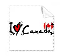 DIYthinker Amo 5pcs Canada Parola Bandiera di Amore del Cuore Illustrazione del Modello Occhiali Panno di Pulizia del Panno dello Schermo del Telefono Cleaner