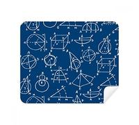 DIYthinker Angolo Geometrica Matematica Scienza Screen del Telefono Cleaner Occhiali Panno di Pulizia 2 Pezzi in Tessuto Scamosciato