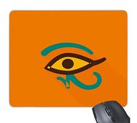 DIYthinker Antico Egitto Astratta Motivo Decorativo sacrificio degli Occhi del Serpente Decorazione di Arte Trama rettangolo Antiscivolo in Gomma Mousepad Mouse Game Pad