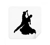 DIYthinker Ballerino di Danza Sports Performance Duet Occhiali Panno di Pulizia dello Schermo del Telefono Cleaner Tessuto della Pelle Scamosciata 2 Pezzi