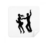 DIYthinker Ballerino Duet Dance Performance Art Occhiali Panno di Pulizia dello Schermo del Telefono Cleaner Tessuto della Pelle Scamosciata 2 Pezzi