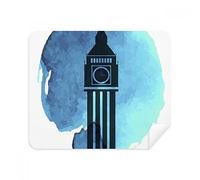 DIYthinker Big Ben Londra Inghilterra Gran Bretagna Regno Unito Screen Phone Cleaner Occhiali Panno di Pulizia 2 Pezzi in Tessuto Scamosciato