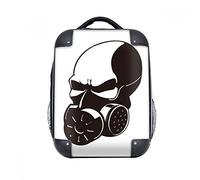 DIYthinker Biochimica Arma Inquinamento Maschera Antigas Hard Case Tracolla Zaino Regalo dei Bambini 15"