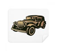 DIYthinker Black Classic Cars Silhouette dello Schermo del Modello del Telefono Cleaner Occhiali Panno di Pulizia 2 Pezzi in Tessuto Scamosciato