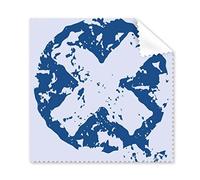 DIYthinker Blu Simbolo Pace Croce Semplice Creative Design Rotonda Illustrazione Modello Occhiali Panno Panno di Pulizia dello Schermo del Telefono 5pcs Cleaner