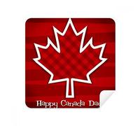 DIYthinker Canada Day 4 luglio Piazza Maple Leaf Occhiali Panno di Pulizia dello Schermo del Telefono Cleaner Tessuto della Pelle Scamosciata 2 Pezzi