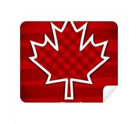 DIYthinker Canada Day 4 luglio Piazza Maple Leaf Screen Phone Cleaner Occhiali Panno di Pulizia 2 Pezzi Tessuto della Pelle Scamosciata