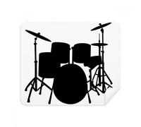 DIYthinker Canzone Musica Drum Kit Energia Screen Phone Cleaner Occhiali Panno di Pulizia 2 Pezzi in Tessuto Scamosciato